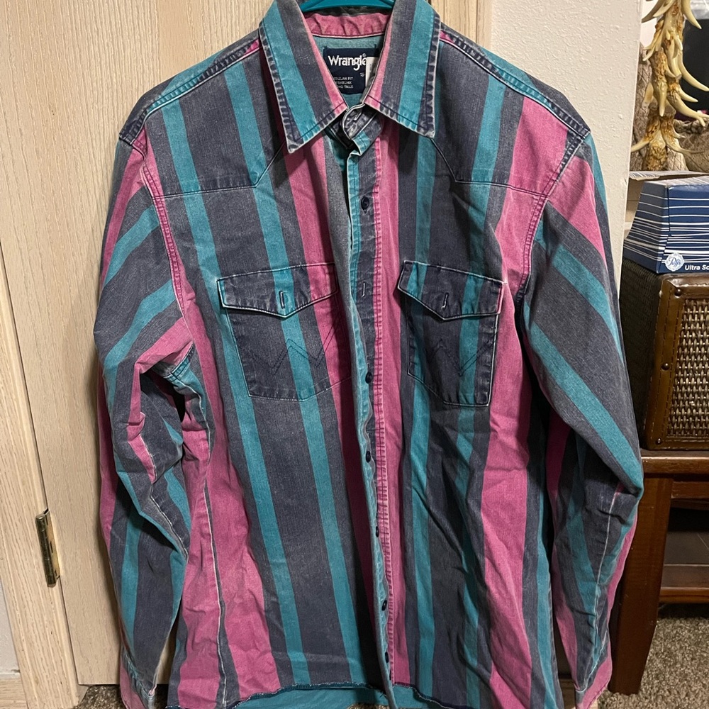 Wrangler vintage button up
